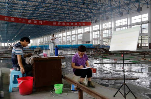 欧宝(中国)水泵承担“模型黄河”主供水泵重任